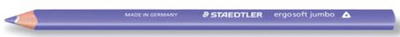 STAEDTLER 158-6 JUMBO Farbstift Ergosoft violett VE12