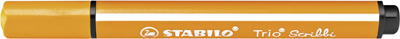 STABILO 368/954 Fasermaler Trio Scribbi orange VE5