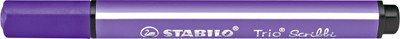 STABILO 368/955 Fasermaler Trio Scribbi violett VE5