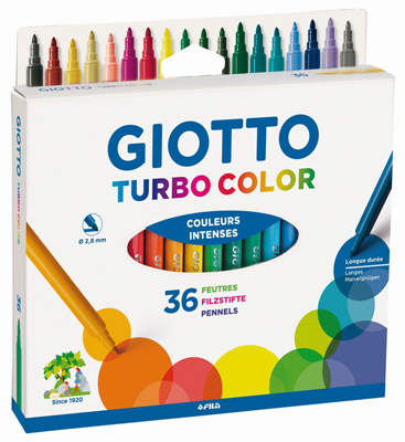 Farbstiftetui 36ST Turbo Color