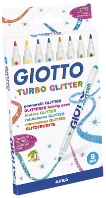 Faserschreiber Giotto Turbo Glitter