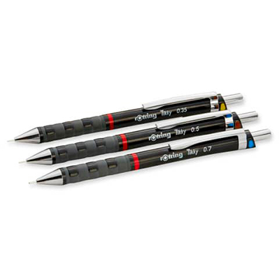 Rotring Tikky 3er-Set Feinminenstift schwarz