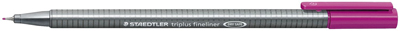 STAEDTLER 334-61 0,3mm Feinliner Triplus rotlila VE10