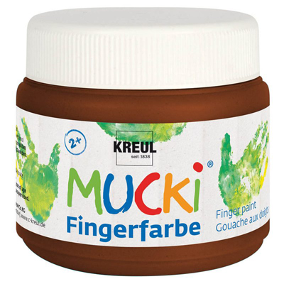 MUCKI Fingerfarbe 23111 braun