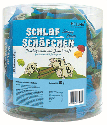 Fruchtgummi Schlafschäfchen 1900x8,5g