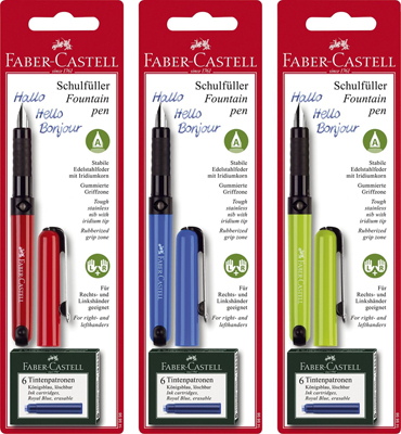 FABER CASTELL Füller Patrone A 149898 +6 Patronen