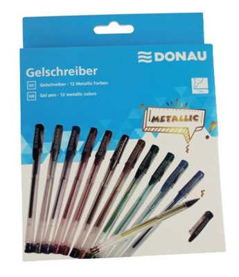 Gelschreiber 12ST Metallic