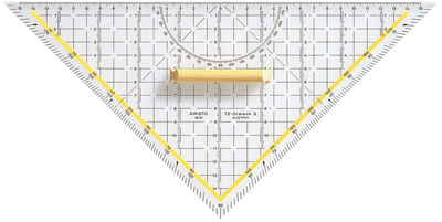 Aristo AR1648 TZ-Dreieck 32,5 cm mit Holzgriff