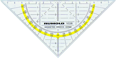 Rumold 1026 Geometrie-Dreieck 160mm