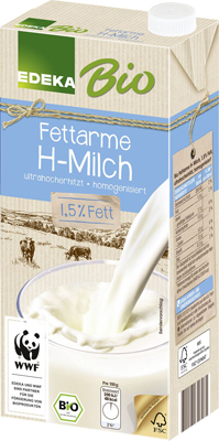 H-Milch Bio 1,5% fettarm 12x1L