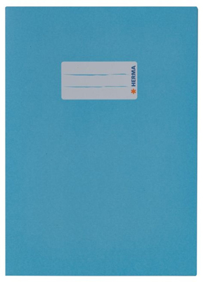 HERMA 7087 Heftschoner A5 Papier hellblau VE10