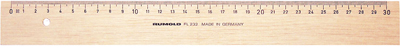 Rumold FL 230/40 Holzlineal Weißbuche 40cm