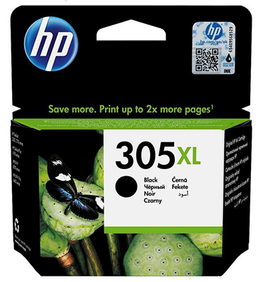 HP 3YM62AE Inkjetpatrone Nr.305XL schwarz