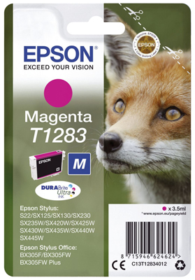 Epson C13T12834012 Inkjetpatrone T1283 magenta 3,5ml