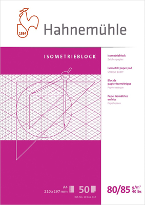 Isometrieblock A4 50BL raut.