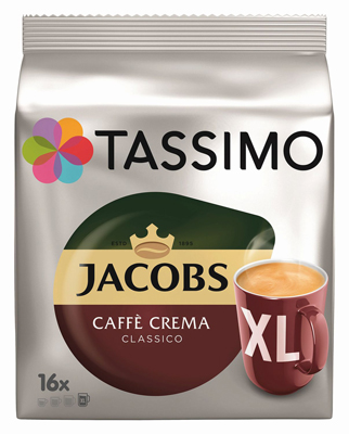 Kaffeekapseln Crema Classico XL 196ST