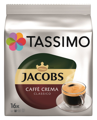Kaffeekapseln CaffeCrema Classico 196ST