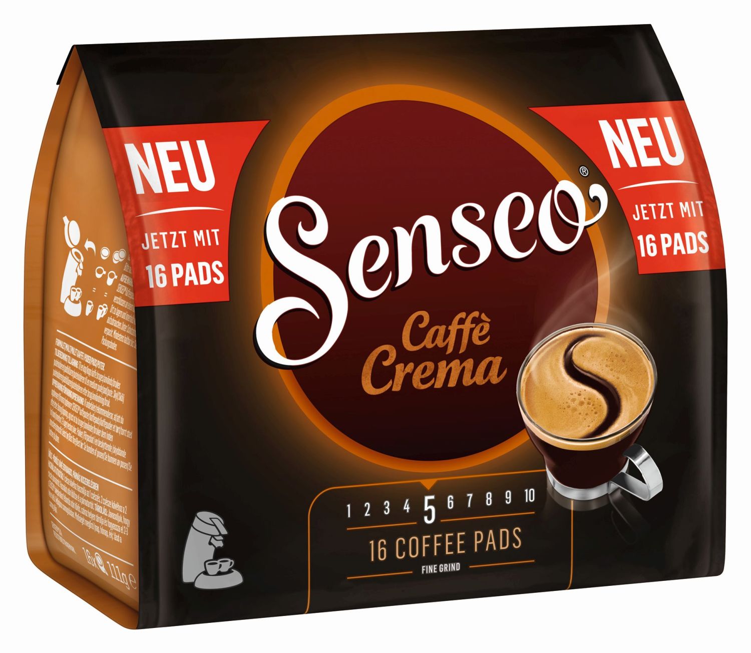 SENSEO 4051295 Kaffeepads Senseo Excellent 16ST