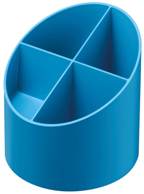 Schreibköcher recycling intensiv blau VE4
