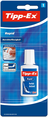 Korrekturflüssigkeit Rapid 25ml weiß VE10