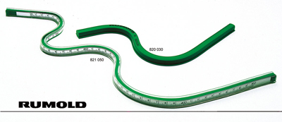 Rumold 820100 Kurvenlineal 100 cm