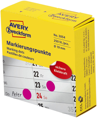 Markierungspunkte D19mm magenta