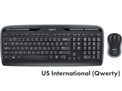 LOGITECH MK330 TASTATUR+MAUS QWERTY US