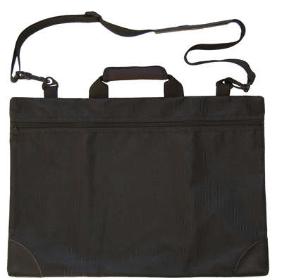 Rumold 378695 Mesh-bag black mit Schultergurt