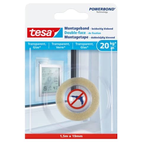 tesa Montageband transparent