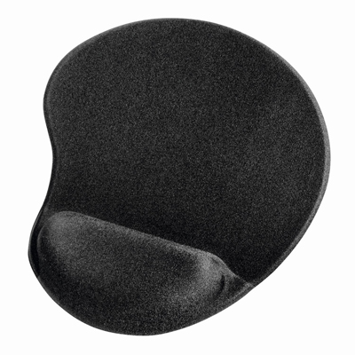 Mauspad Ergonomic schwarz