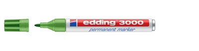 EDDING 3000-011 Permanentmarker 3000 1,5-3mm hellgrün