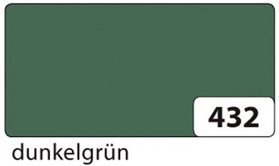 FOLIA 65432 Plakatkarton 48x68 cm dunkelgrün VE10