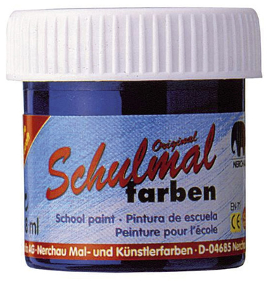 Schulmalfarbe 18ml ultramarin VE10