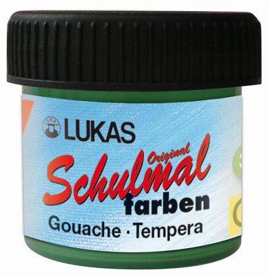 Schulmalfarbe 18ml blaugrün VE10