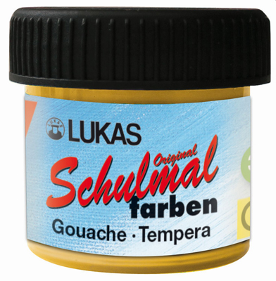 Schulmalfarbe 18ml ocker VE10