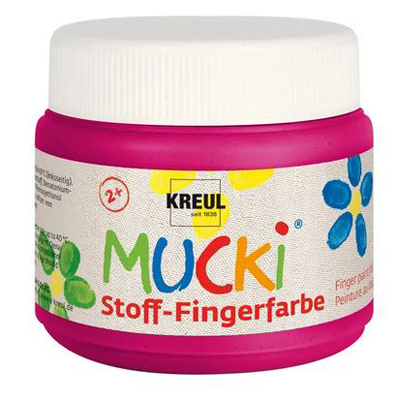 MUCKI Stoff-Fingerfarbe 28109 pink