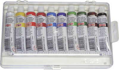 KOH-I-NOOR 162503 Malfarbe Tempera 16ml 10ST sortiert