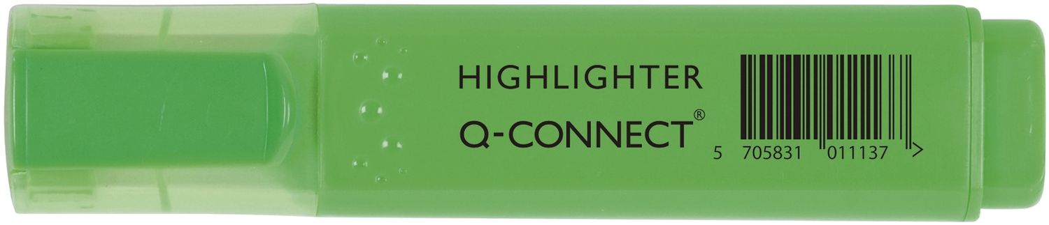Q-Connect Textmarker grün