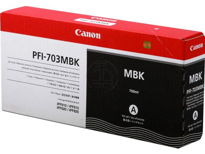 PFI703MBK CANON IPF810 TINTE MATT BLACK