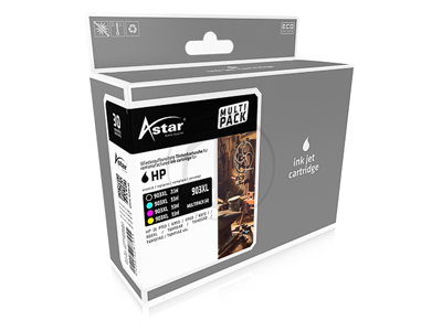 Astar AS44903 Alternativ HP OJPRO6950 Tinte CMYK VE4
