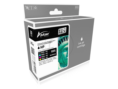 Astar AS46920 Alternativ HP OJ6500 Tinte CMYK VE4