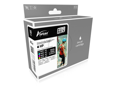 Astar AS46993 Alternativ HP OJ6600 Tinte CMYK VE4