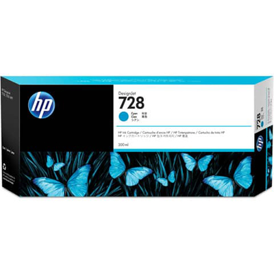 HP F9K17A Tintenpatrone 728 cyan