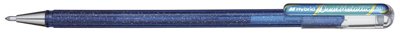 PENTEL K110-DCX Gelschreiber blau/metallic grün VE12