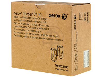 106R02605 XEROX PH7100 TONER (2) BLK HC