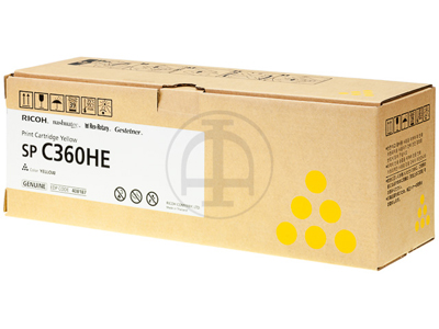 408187 RICOH SPC361SFNW TONER YEL HC