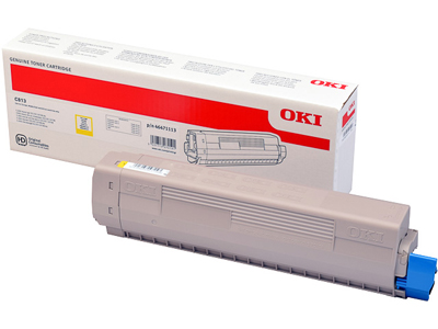 46471113 OKI C813DN TONER YELLOW