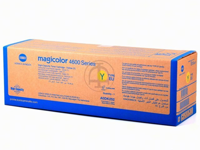 A0DK252 KONICA MC4650 TONER YELLOW HC