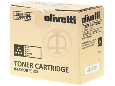 B1121 OLIVETTI DCOLOR P3100 TONER BLK