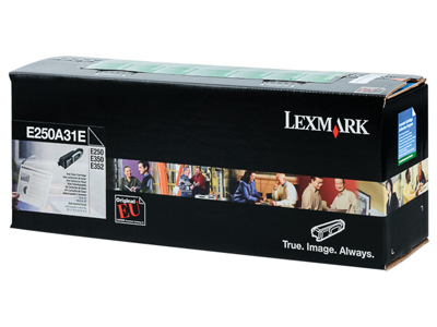 E250A31E LEXMARK CORPORATE CARTR BLK